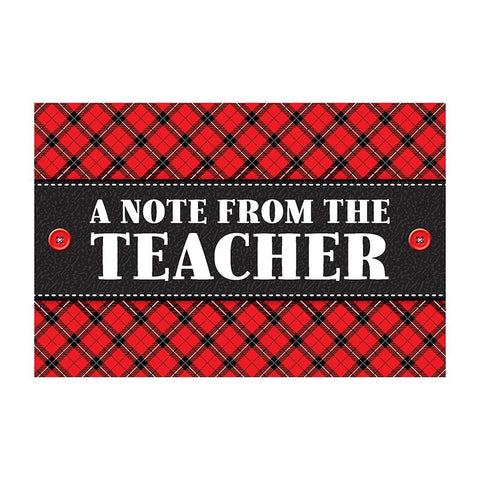 PLAID A NOTE FROM THE TEACHER