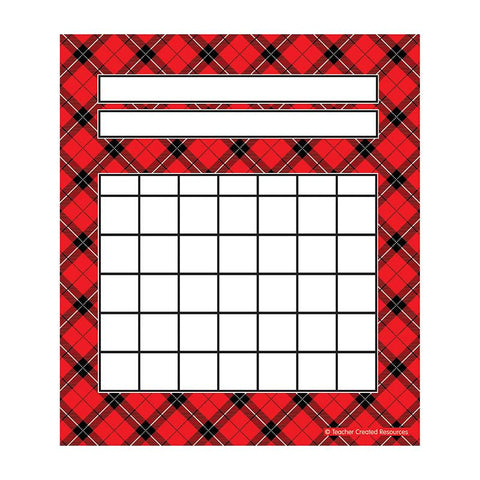 RED PLAID INCENTIVE CHARTS PACK