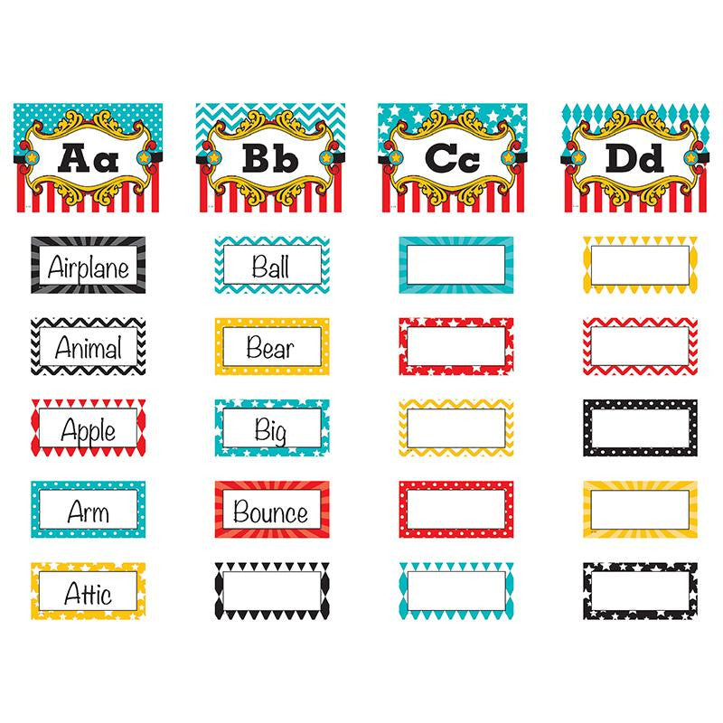 CARNIVAL ALPHABET WORD WALL BB SET