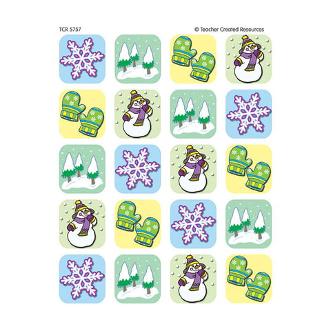 WINTER SEASON STICKERS 120 STKS