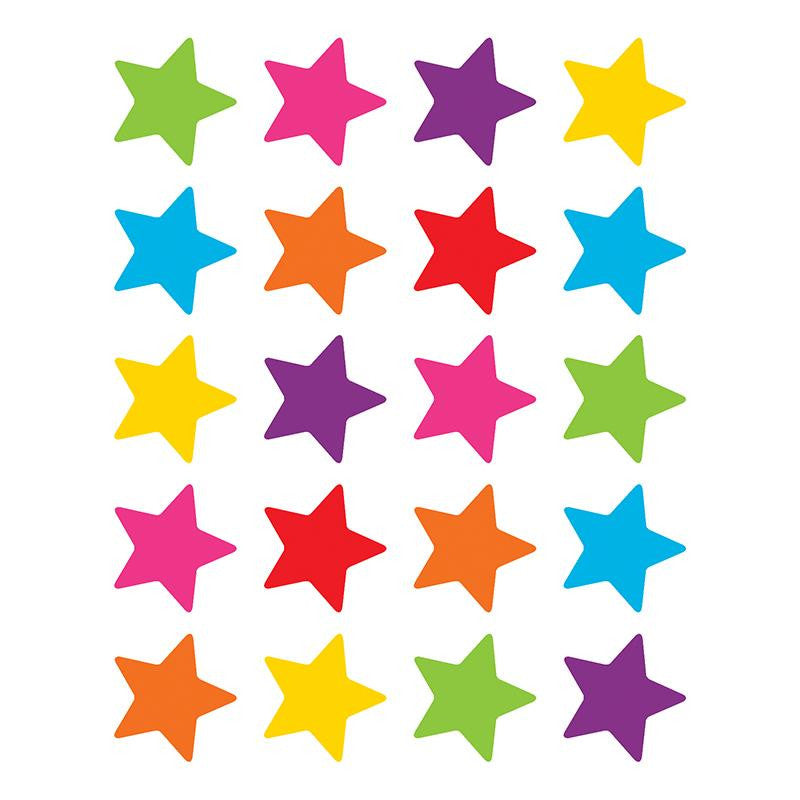 BRIGHT STARS STICKERS DIE CUT STAR