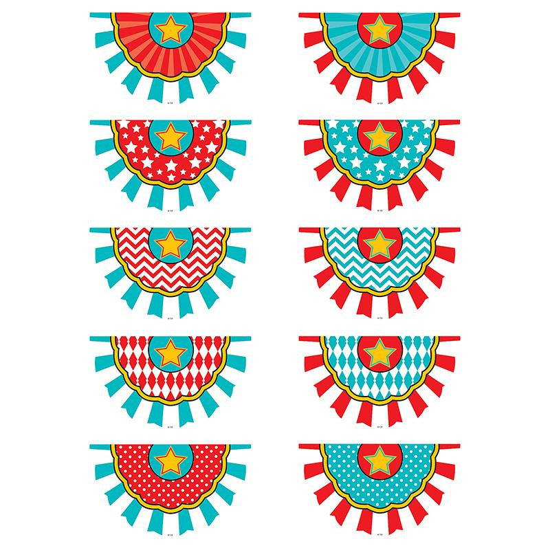 CARNIVAL BUNTING ACCENTS