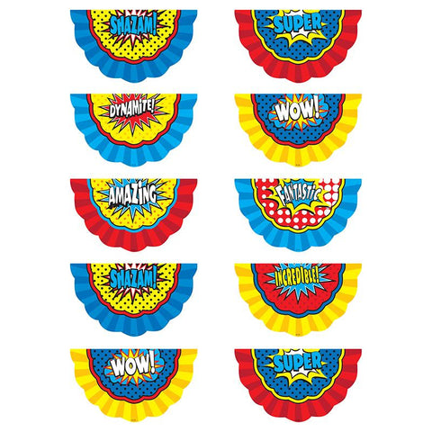 SUPERHERO BUNTING ACCENTS