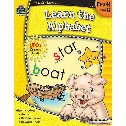 READY SET LEARN LEARN THE ALPHABET