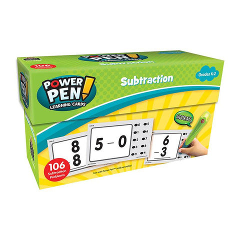 MATH CARDS SUBTRACTION