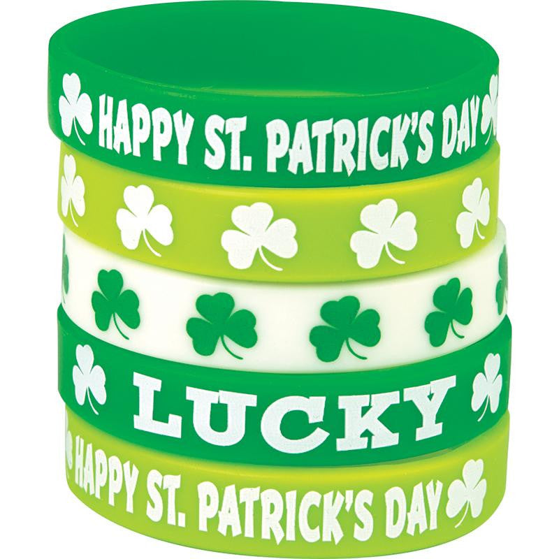 ST PATRICKS DAY WRISTBANDS