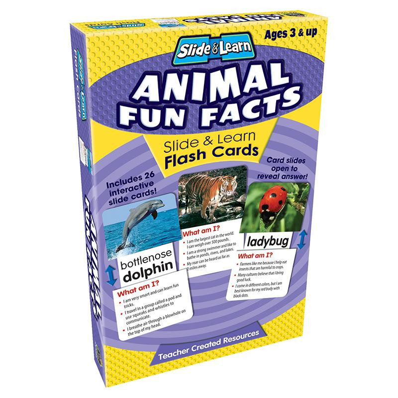 ANIMAL FUN FACTS SLIDE & LEARN