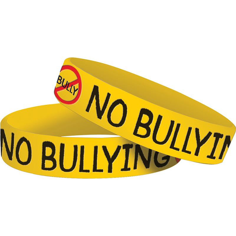 NO BULLYING WRISTBANDS 10 PK