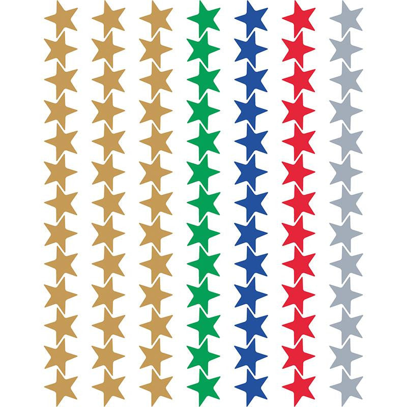 ASSTD FOIL STARS VALUPAK STICKERS