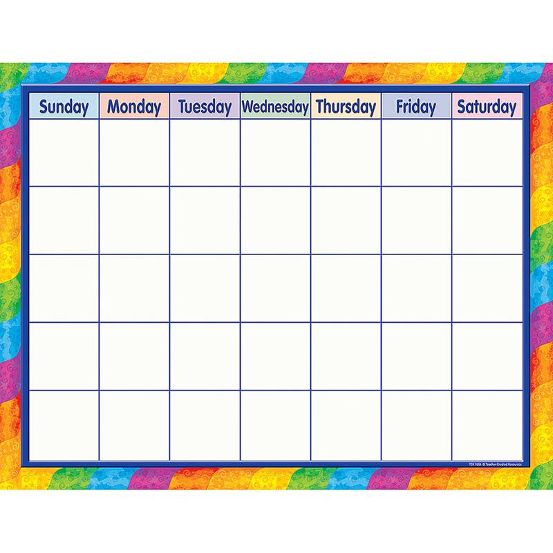 RAINBOW CALENDAR