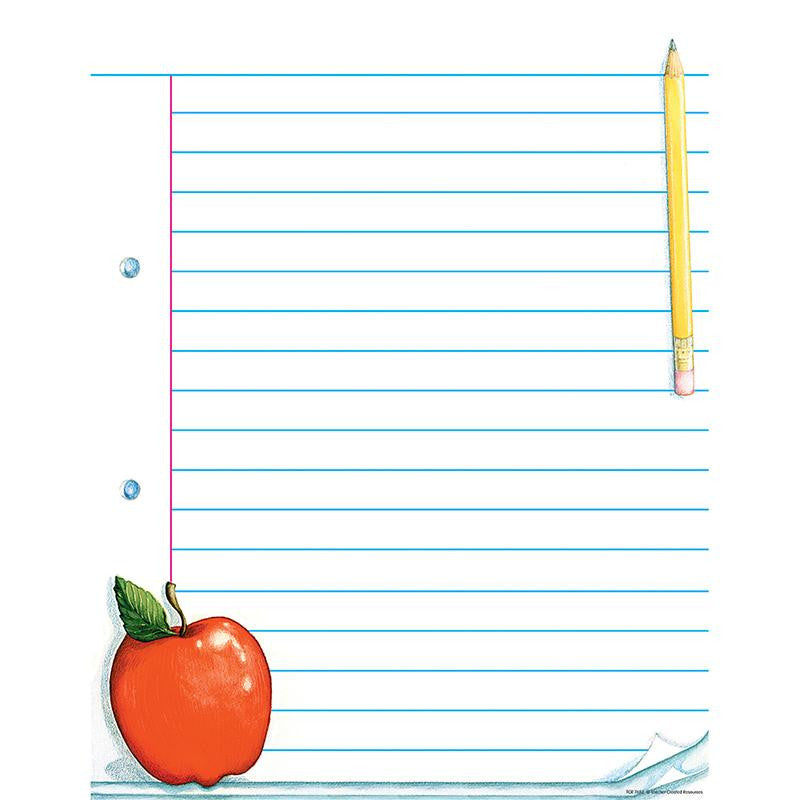 NOTEPAD PAPER CHART