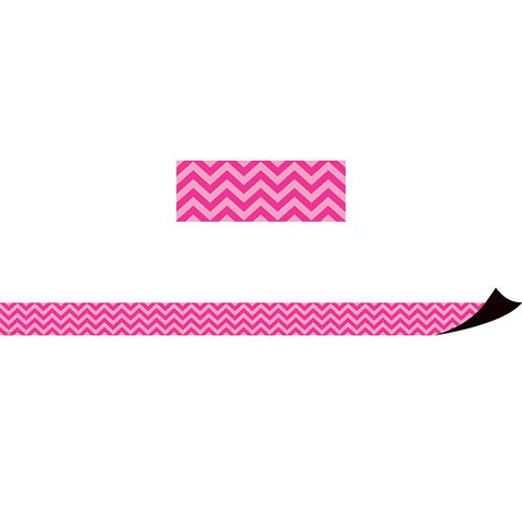 MAGNETIC BORDERS HOT PINK CHEVRON