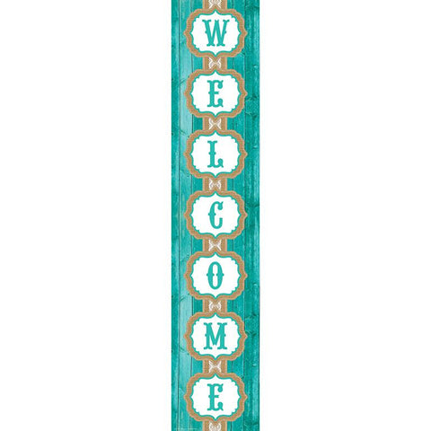 SHABBY CHIC WELCOME BANNER