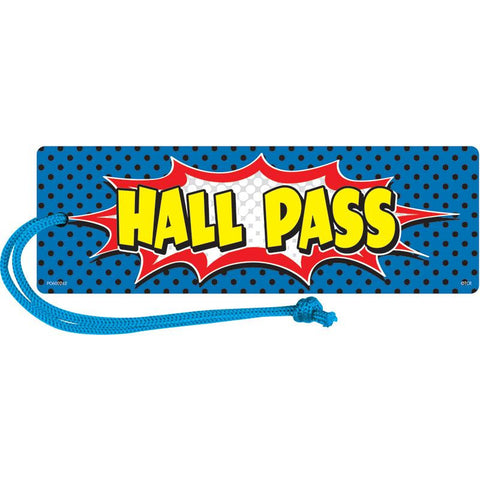 SUPERHERO MAGNETIC HALL PASS