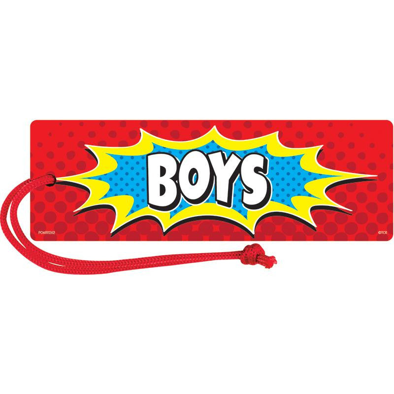 SUPERHERO MAGNETIC BOYS PASS