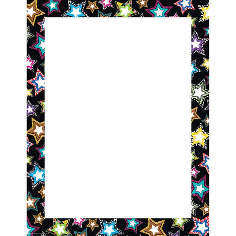 FANCY STARS BLANK CHART