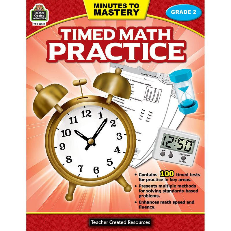 MINUTES TO MASTERY TIMED MATH GR 2