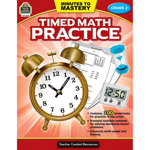 MINUTES TO MASTERY TIMED MATH GR 2