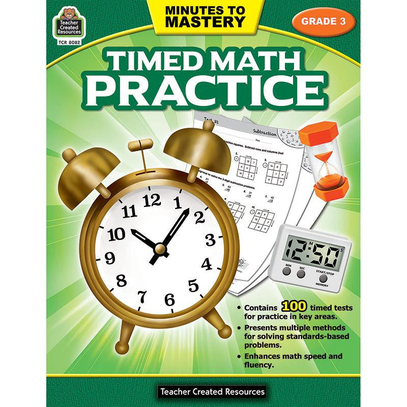 MINUTES TO MASTERY TIMED MATH GR 3