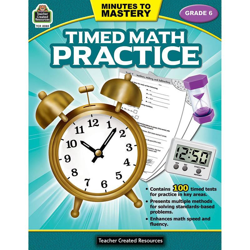 MINUTES TO MASTERY TIMED MATH GR 6