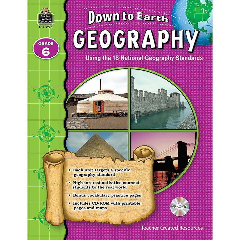 DOWN TO EARTH GEOGRAPHY GR 6 BOOK