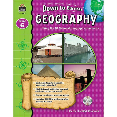 DOWN TO EARTH GEOGRAPHY GR 6 BOOK