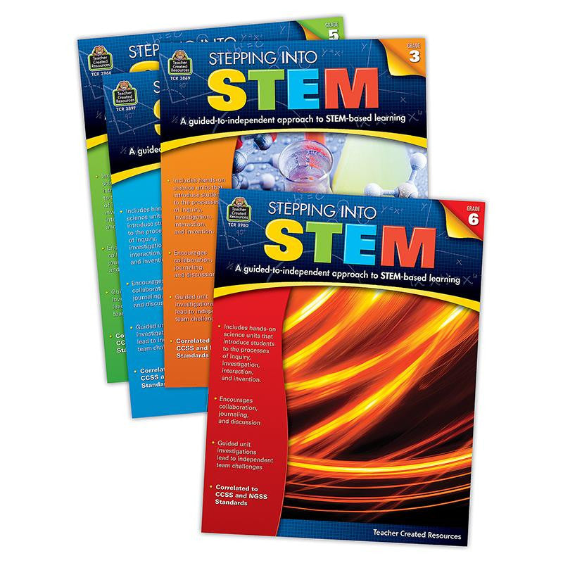 STEPPING INTO STEM SET OF 4