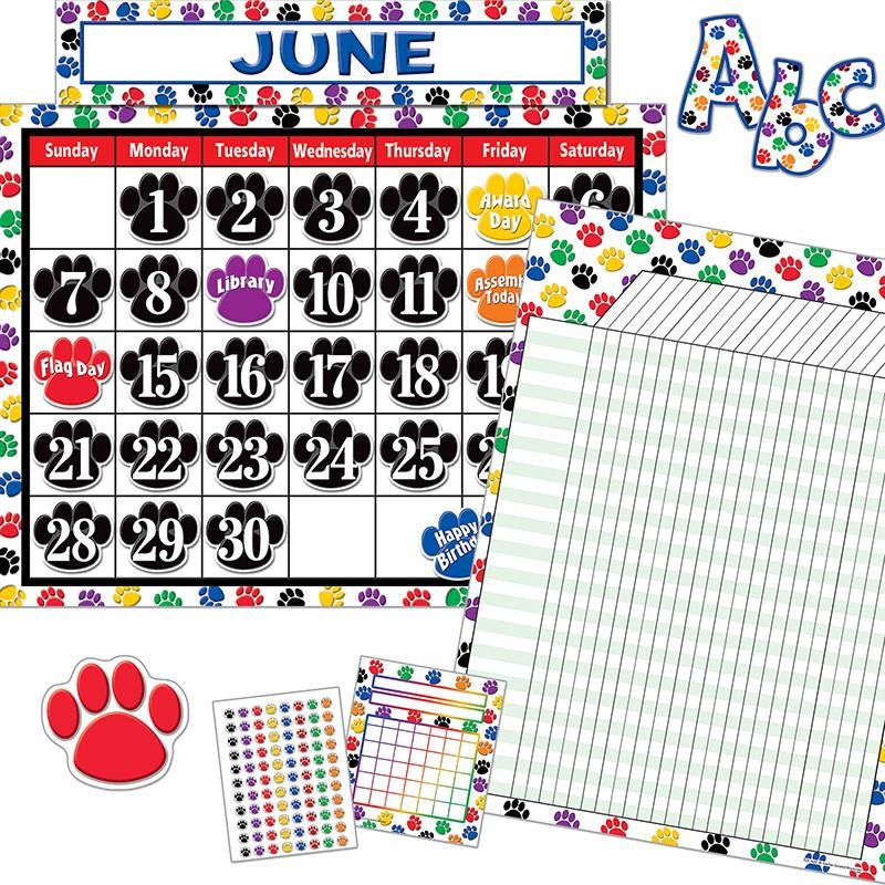 PAW PRINTS SET