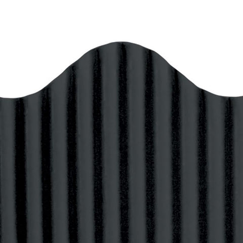 CORRUGATED BORDER BLACK