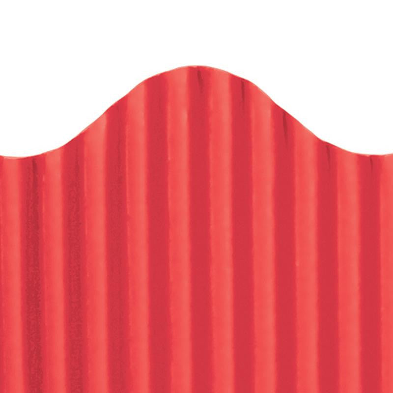 CORRUGATED BORDER RED