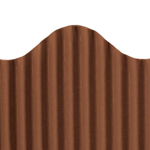 CORRUGATED BORDER BROWN