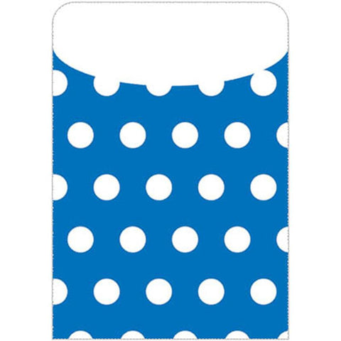 BRITE POCKETS BLU POLKA DOTS 25-BAG