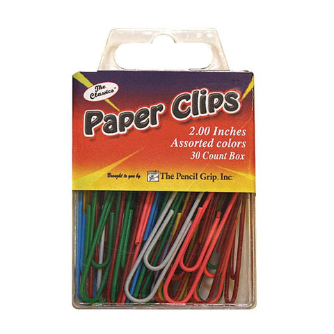 JUMBO PAPER CLIP ASSORTED COLORS