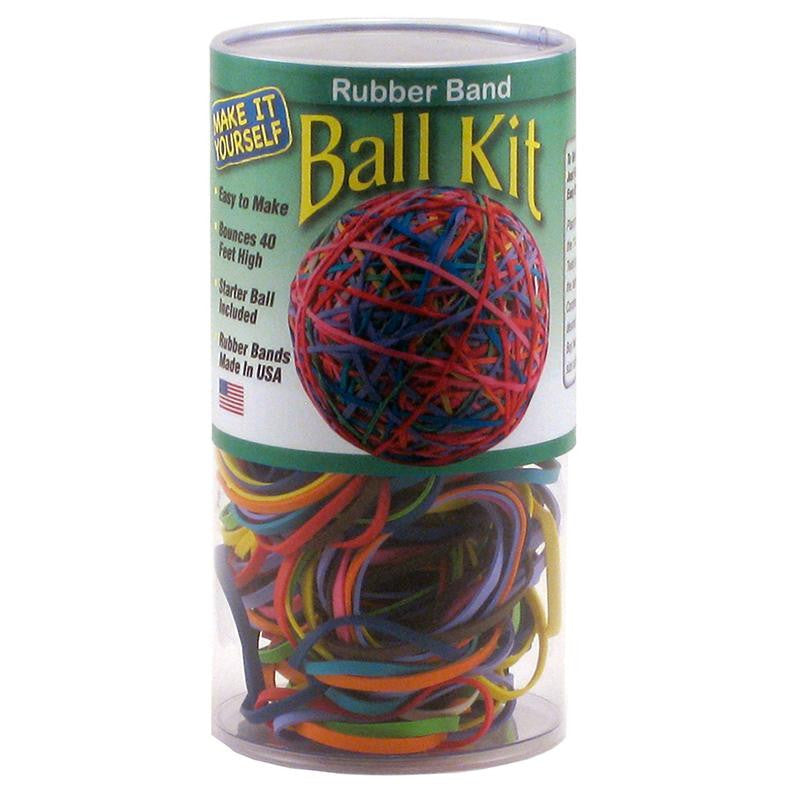 RUBBER BAND BALL KIT IN STORAGE