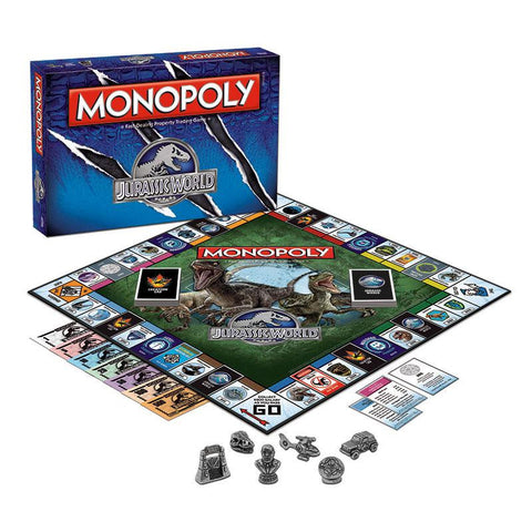 JURASSIC WORLD MONOPOLY