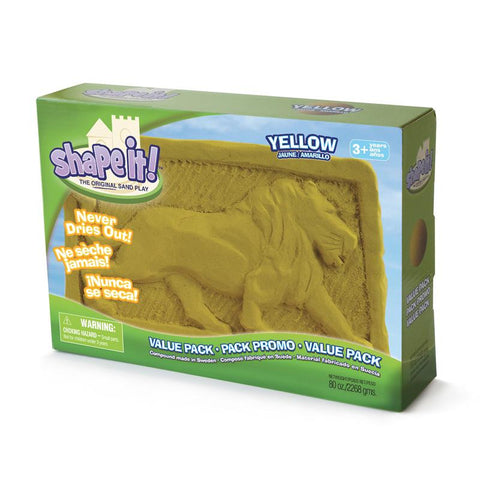 SHAPE IT LUNAR YELLOW 5 LB BOX