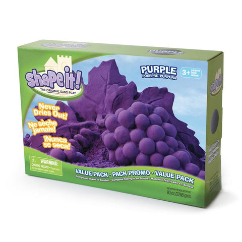 SHAPE IT PLANET PURPLE 5 LB BOX