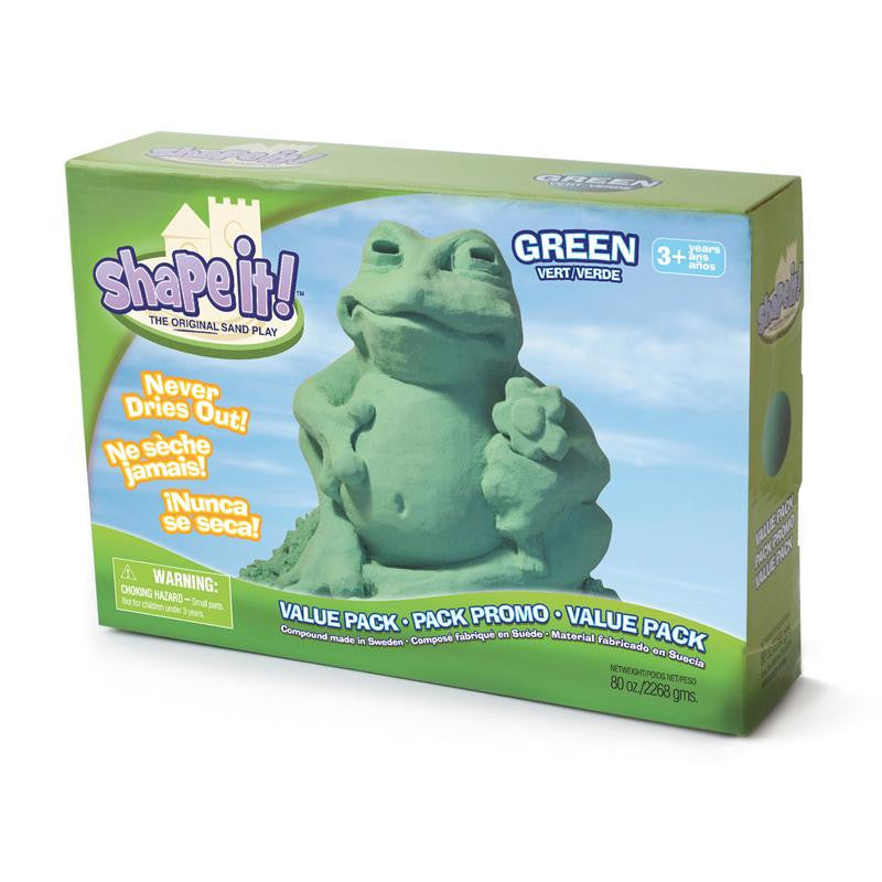 SHAPE IT GALAXY GREEN 5 LB BOX