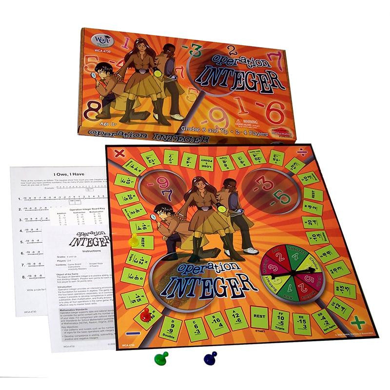 OPERATION INTEGER BOARD GAME