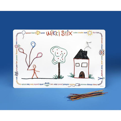 WIKKI STIX LAMINATED PLAY MAT 14X22