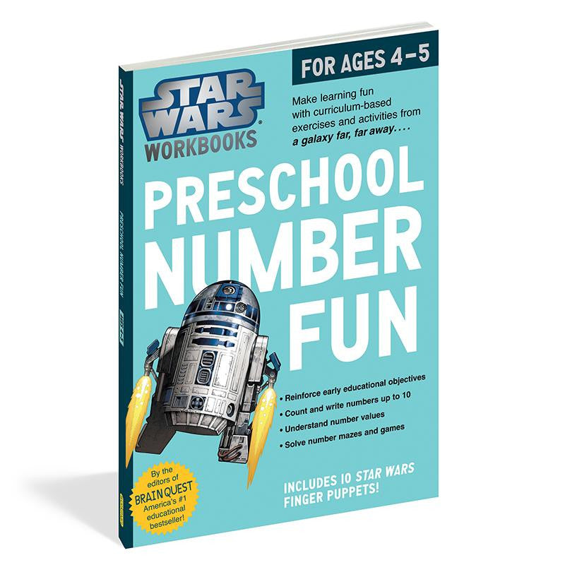 STAR WARS WORKBOOK PRESCHOOL NUMBER