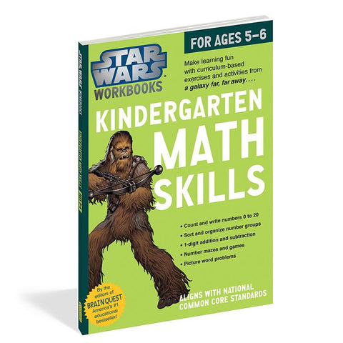 STAR WARS WORKBOOK MATH SKILLS GR K