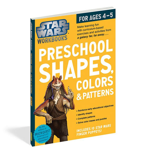 STAR WARS WORKBOOK PRESCHOOL SHAPES