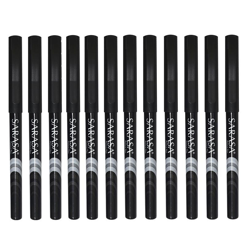 BLCK ZEBRA SARASA FINELINE PEN 12PK